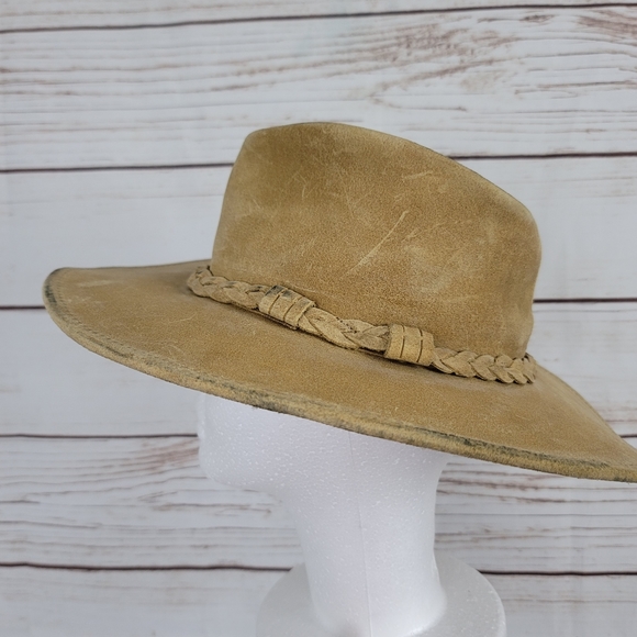 Minnetonka | The Outback Leather Braided Hat main image 5